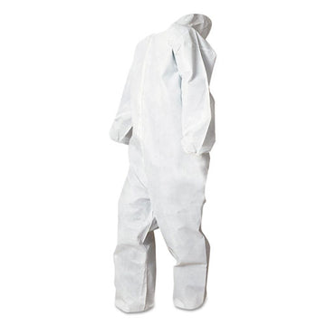 Boardwalk® Disposable Coveralls, Polypropylene, Large, White, 25-carton freeshipping - TVN Wholesale